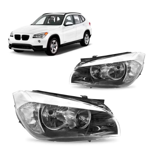 Farol Bmw X1 2009 A 2013 Elétrico C/ Motor 1ª Linha Direito/passageiro