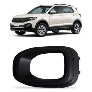 Moldura Milha Com Furo T-cross 2019 2020 2021 2022 Lado Esquerdo