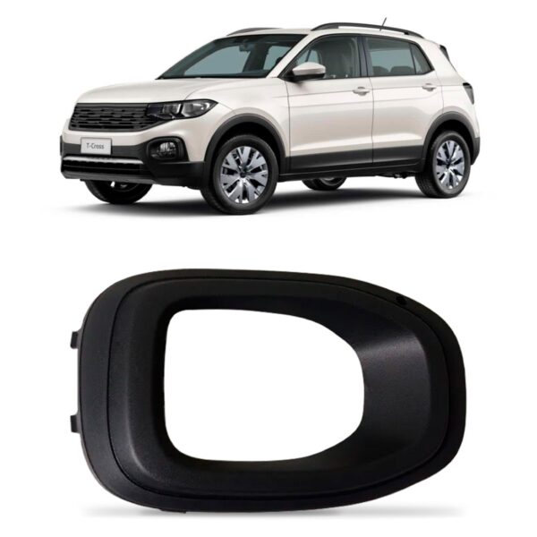 Moldura Milha Com Furo T-cross 2019 2020 2021 2022 Lado Direito