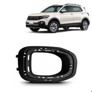 Moldura Milha T-cross 2019 A 2022 C/ Furo Moldura Direito - Preto - Direito