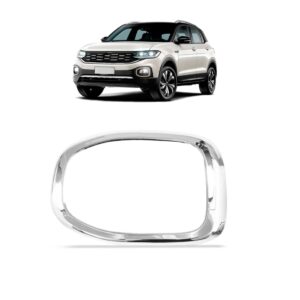 Friso Moldura Milha Cromado T-cross 2019 A 2022 Esquerdo Cromado Esquerdo