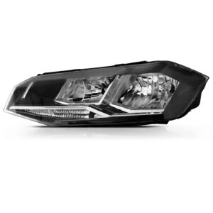 Farol Polo Virtus 2018 2019 2020 Com Friso Cromado 1ª Linha - Esquerdo/motorista