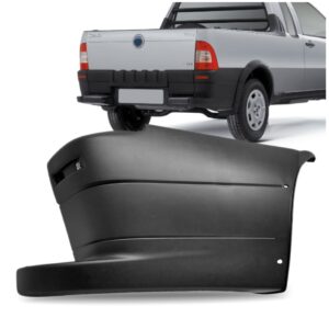 Ponteira Parachoque Traseiro Para Fiat Strada 2005 A 2008 Lado Direito