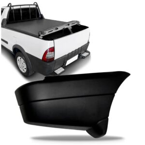 Ponteira Parachoque Traseiro Strada 1996 A 2007 Texturizada Lado Direito