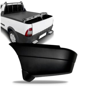 Ponteira Parachoque Traseiro Strada 1996 A 2007 Texturizada Lado Esquerdo