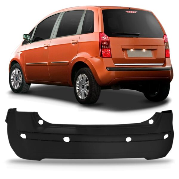 Envolvente Traseiro Idea 04/08 09 10 Com Furo  1a Linha