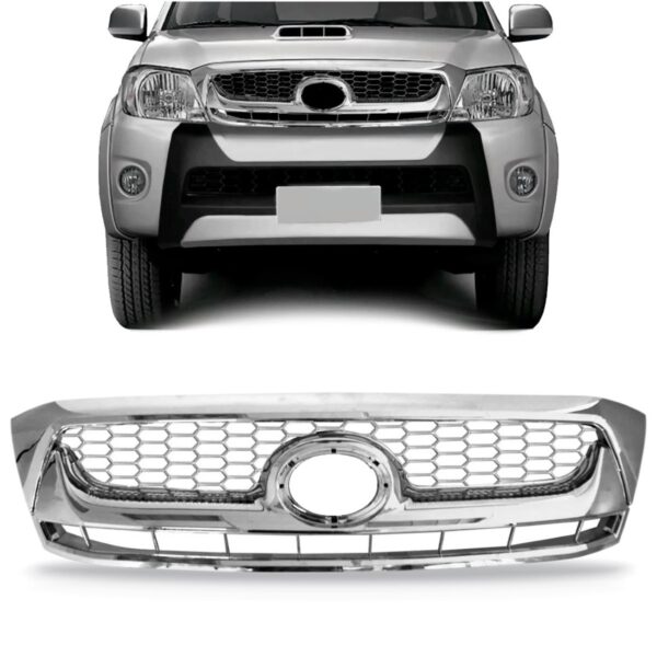 Grade Radiador Hilux Srv 2009 2010 2011 Toda1a Linha