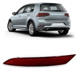 Refletor Parachoque Traseiro Golf 2018 A 2020 Lado Esquerdo