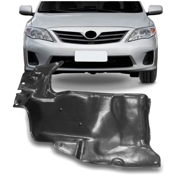 Defletor Inferior Corolla 2009 A 2014 Parachoque Dianteiro Lado Direito