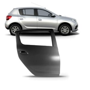 Porta Traseira Sandero 2014 A 2021 Lado Direito