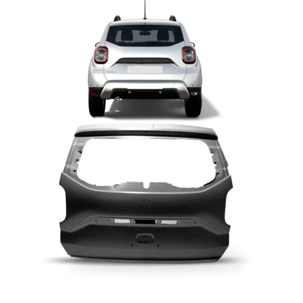 Tampa Porta Malas Duster 2020 2021 2022 Preto