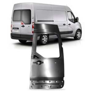 Porta Traseira C/ Janela C/ Teto Alto Master 2013 A 2020 Direito Preto