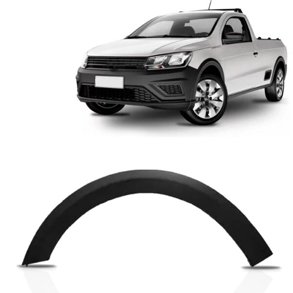 Moldura Para-lama Diant Saveiro G7 Trend Pepper 2017 A 2022 Lado Esquerdo