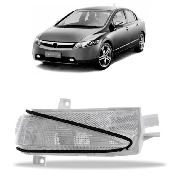 Sinaleira Retrovisor Civic 2009 A 2011 Lado Direito