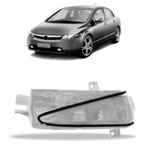 Sinaleira Retrovisor Civic 2009 A 2011 Lado Esquerdo