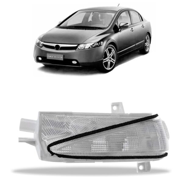 Sinaleira Retrovisor Civic 2009 A 2011 Lado Esquerdo