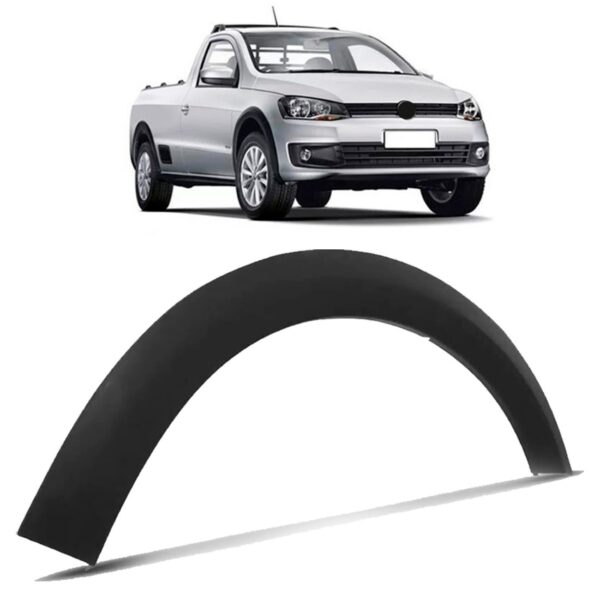 Moldura Vao Roda Dianteiro Saveiro Trend G6 2013 A 2016 Lado Esquerdo