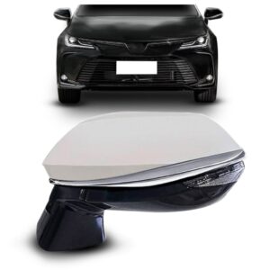 Retrovisor Eletrico Retratil Com Sinaleira Corolla 2020 A 22 Lado Esquerdo