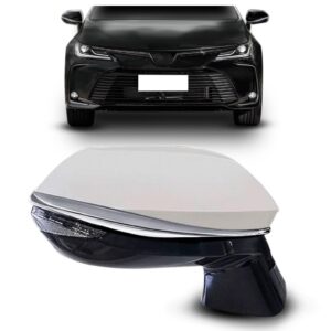 Retrovisor Eletrico Retratil Com Sinaleira Corolla 2020 A 22 Lado Direito