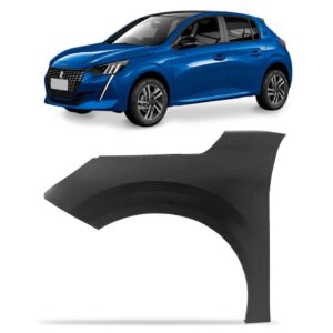 Paralama Peugeot 208 2020 2021 2022 Lado Esquerdo