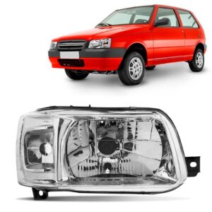Farol Uno Fiorino Fiat 2004 A 2010  Lado Direito