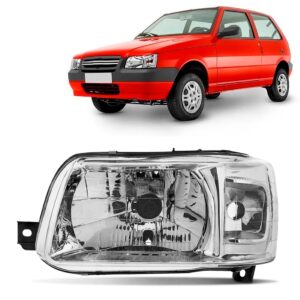 Farol Uno Fiorino Fiat 2004 A 2010  Lado Esquerdo