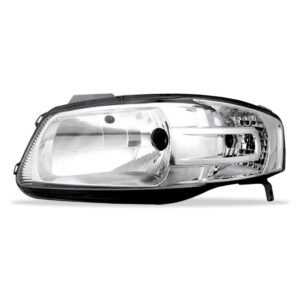 Farol Cromado Gol G4 2004 A 2008 Lado Esquerdo