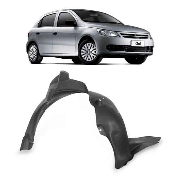 Protetor Caixa Roda Dianteiro Gol G5 09 10 11 12 Parabarro Lado Esquerdo