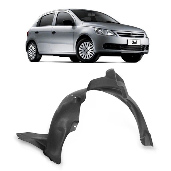 Protetor Caixa Roda Dianteiro Gol G5 09 10 11 12 Parabarro Lado Direito