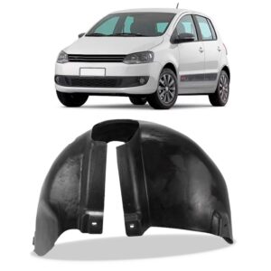 Parabarro Protetor Caixa De Roda Traseiro Fox 2010 A 2014 Lado Direito