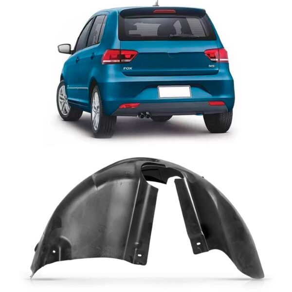 Protetor Caixa De Roda Traseiro Fox 2015 16 17 18 19 2020 Lado Esquerdo