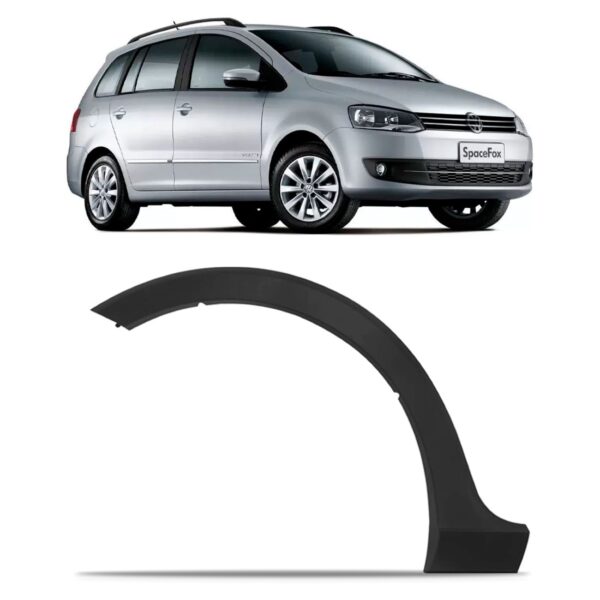 Alargador Moldura Lateral Traseira Spacefox 2010 A 2014 Lado Esquerdo