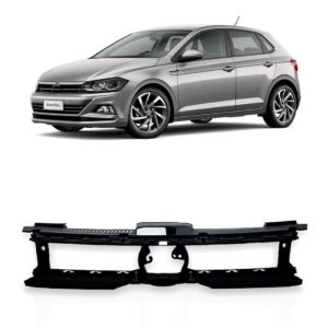 Grade Radiador Interna Polo 2017 2018 2019 A 2022 1a Linha Preto