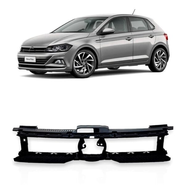 Grade Radiador Interna Polo 2017 2018 2019 A 2022 1a Linha Preto
