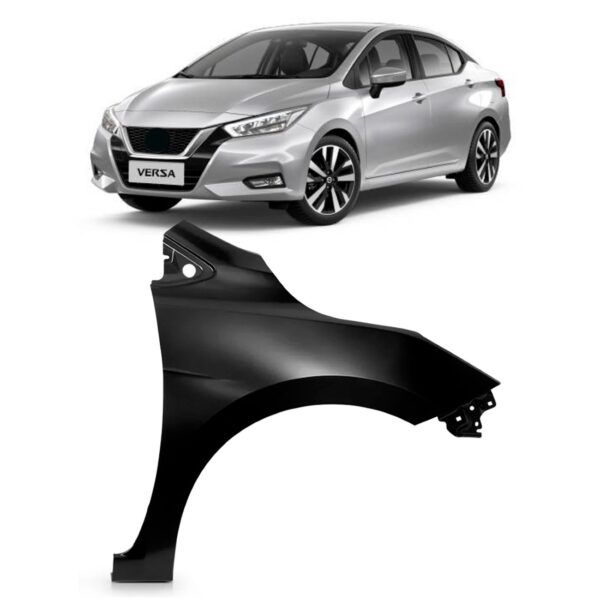 Paralama Versa 2020 2021 2022 Lado Direito