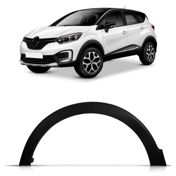 Moldura Paralama Dianteiro Captur 2017 Em Diante Lado Direito