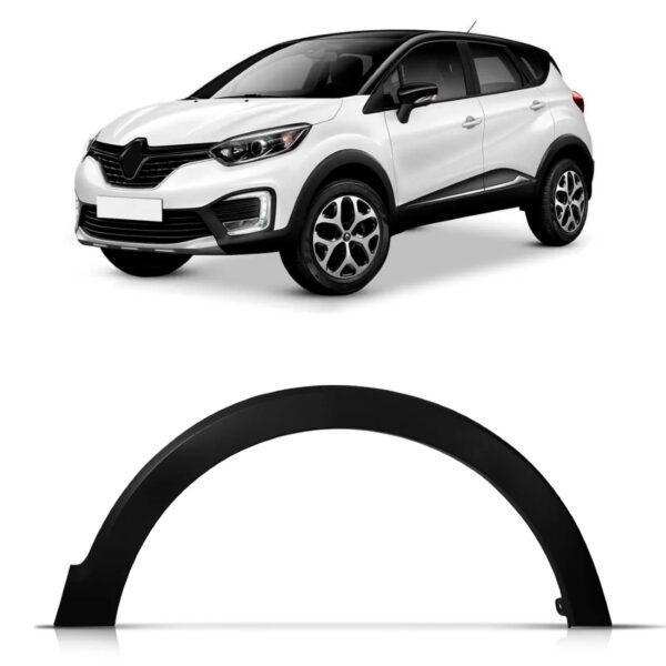 Moldura Paralama Dianteiro Captur 2017 Em Diante Lado Esquerdo