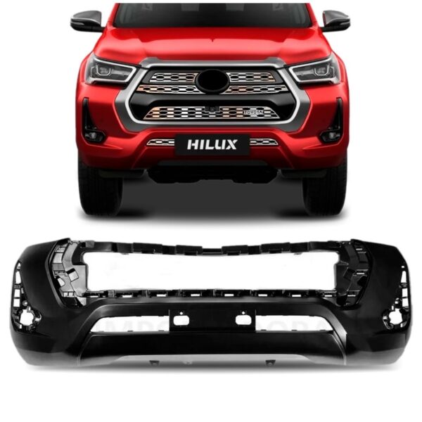 Envolvente Dianteiro Hilux Pickup 2021 A 2025 1a Linha Preto