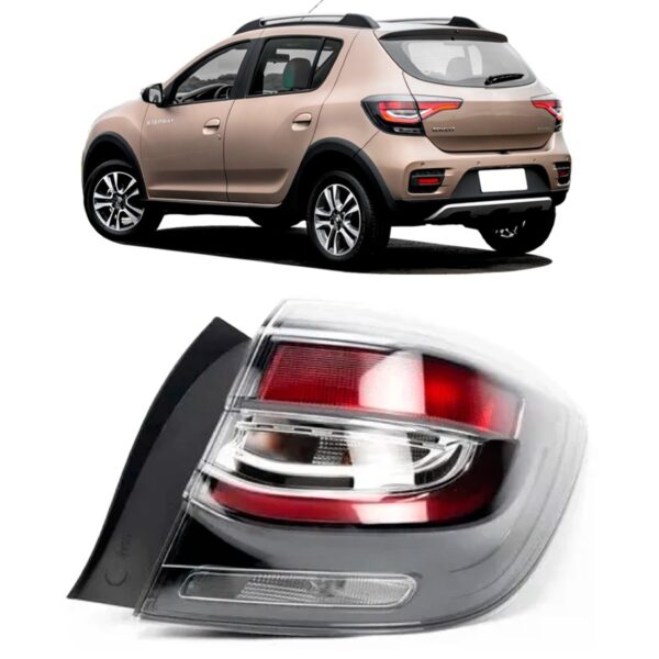 Lanterna Sandero Stepway Fume 2020 2021 2022 2023 2024 Lado Direito