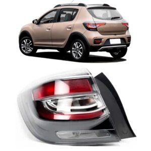 Lanterna Sandero Stepway Fume 2020 2021 2022 2023 2024 Lado Esquerdo