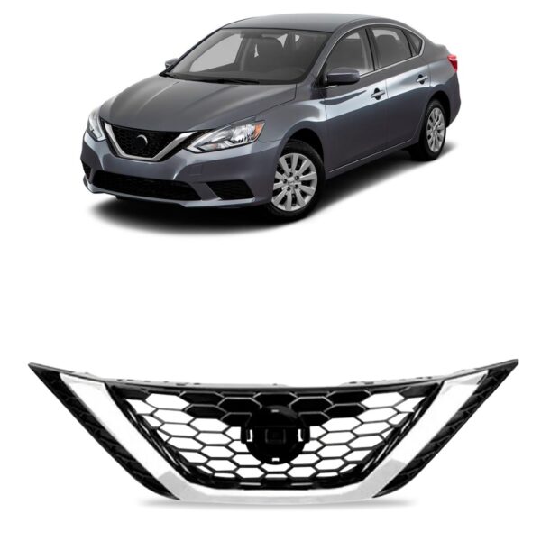 Grade Radiador Sentra 2022 2023 1a Linha Cromado
