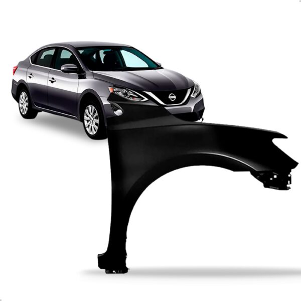 Paralama Sentra 2017 2018 2019 Sem Furo Pisca Lado Direito