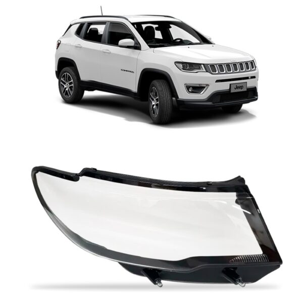 Lente Farol Compass Trailhawk 2017 2018 2019 2020 2021 Lado Direito