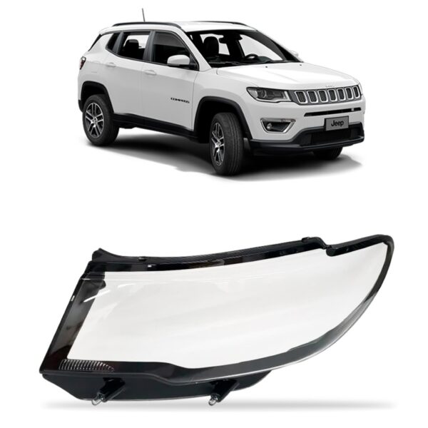 Lente Farol Compass Trailhawk 2017 2018 2019 2020 2021 Lado Esquerdo