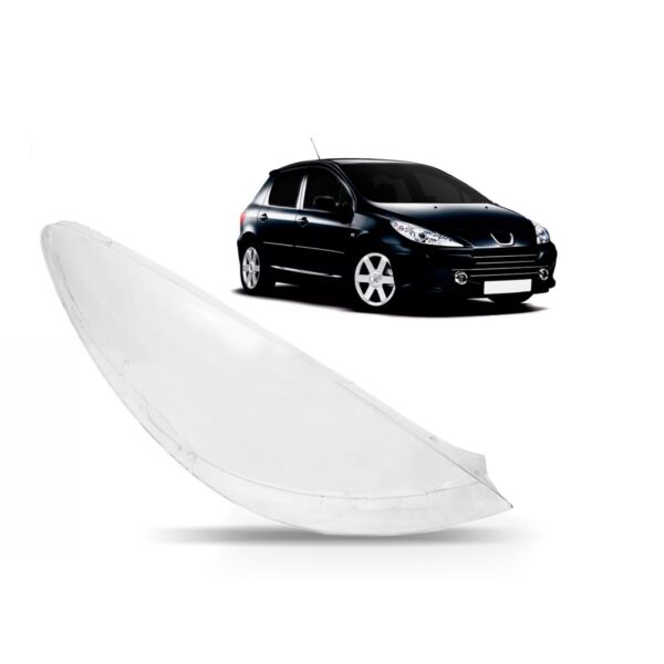 Lente Farol Peugeot 307 2007 2008 2009 2010 2011 2012 Lado Direito