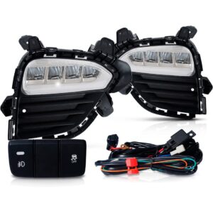 Kit Farol Milha Creta Pulse 2017 2018 2019 2020 Com Led