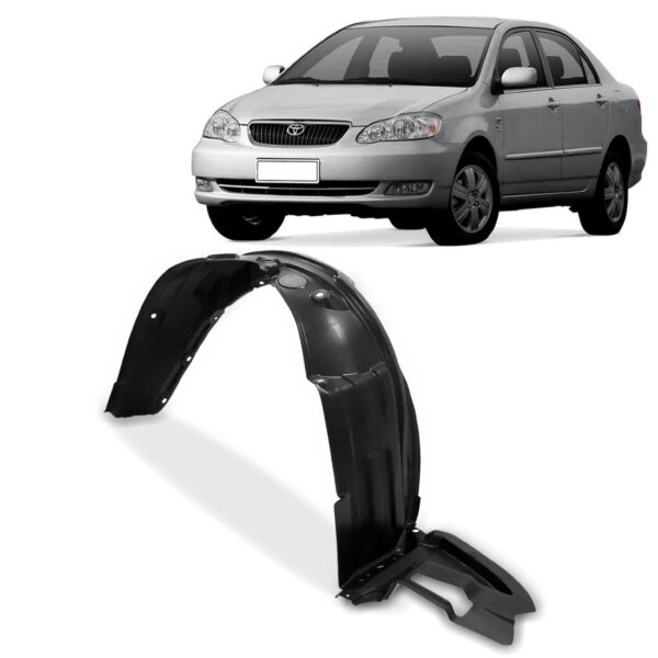 Protetor Caixa De Roda Dianteiro Corolla 2003 04 05 06 07 08 Lado Esquerdo