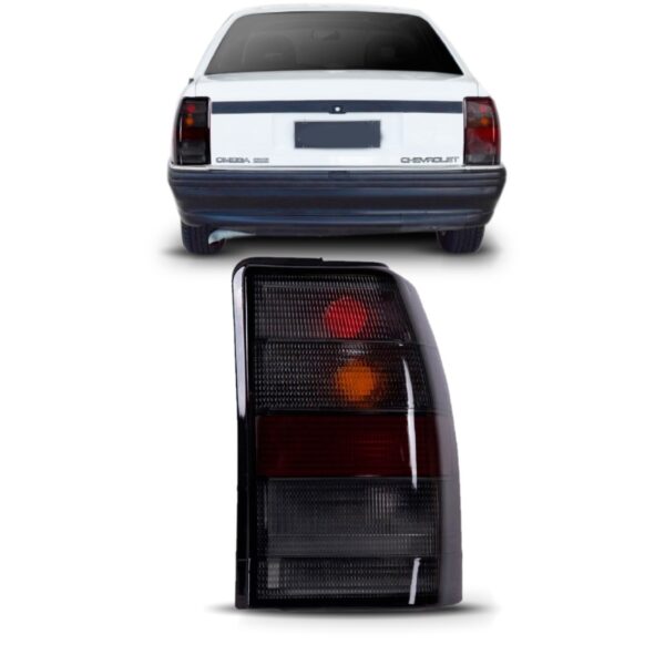 Lanterna Traseira Omega 1992 A 1998 Fume 1ª Linha Direito