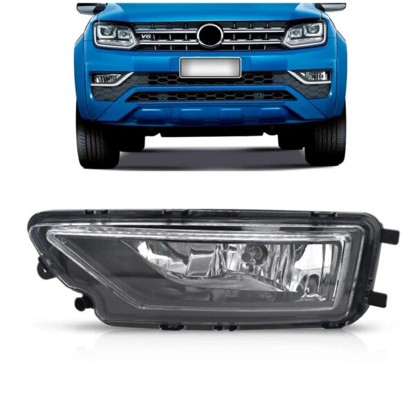 Farol Milha Auxiliar Para Amarok 2017 2018 19 20 21 22 2023 Lado Esquerdo