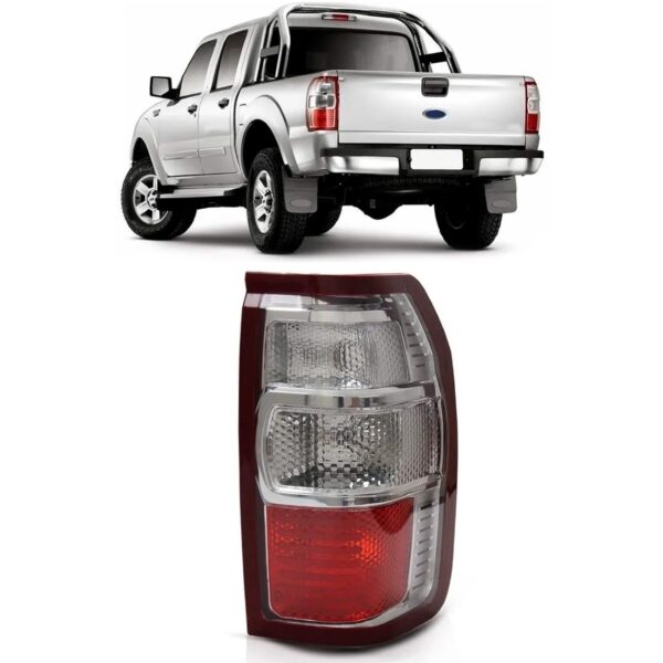 Lanterna Traseira Cristal Ranger 2010 A 2012 1ª Linha Direito